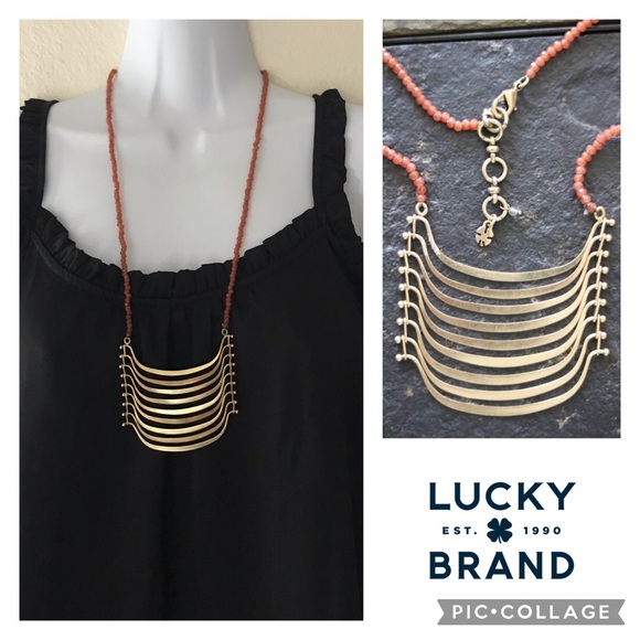 Lucky Brand multi bar pendant